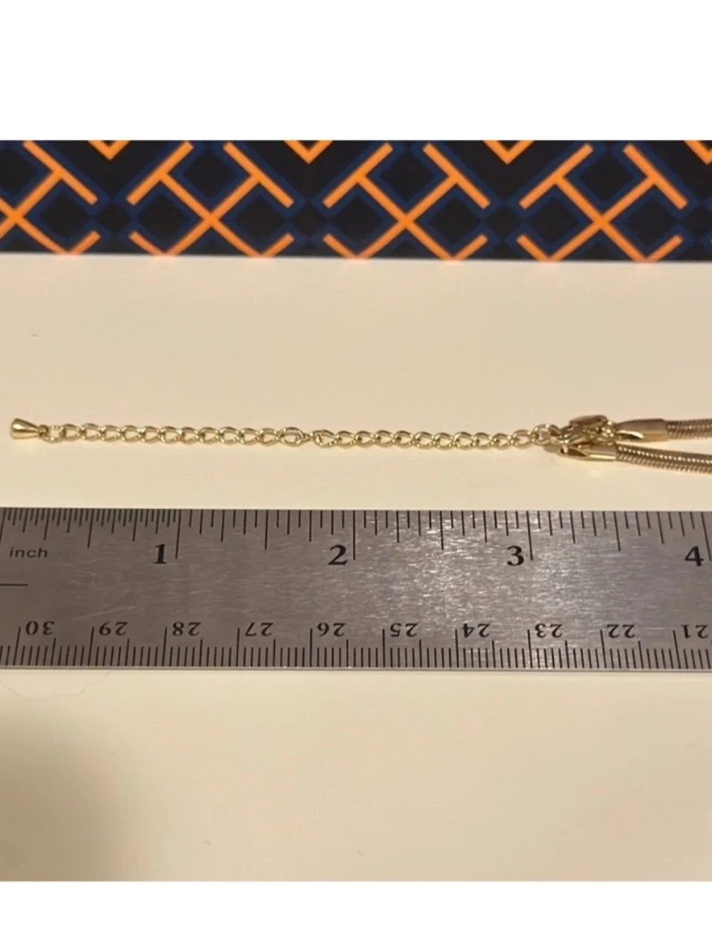 NEW✨Pendant with large Tory Burch Gold Herringbone Logo medallion